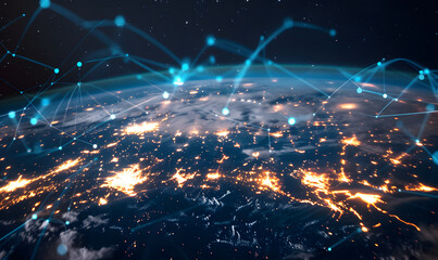graphic backgrounds related to technology, communication, and the internet