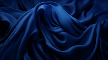 Fototapeta premium an image of a dark blue cloth