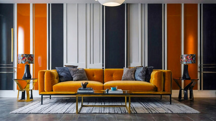 modern creative living room interior design backdrop ideas concept house beautiful background elevation of the sofa