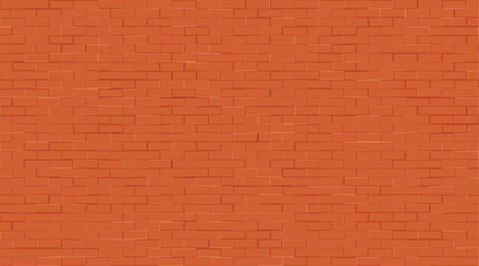 Brown brick wall background. Abstract geometric pattern