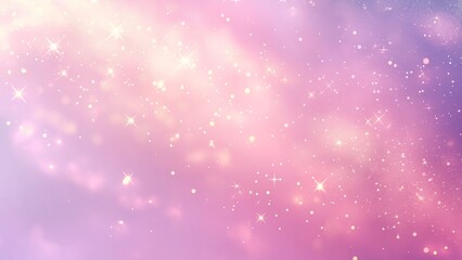 Stars in the night sky pink background	