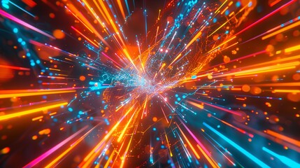 Fototapeta premium Abstract Background smoky blackhole dynamic