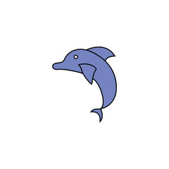 a dolphin illustration