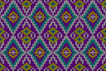 Oriental ethnic pattern.Design for background,carpet,wallpaper,clothing,wrapping,fabric,Vector illustration.