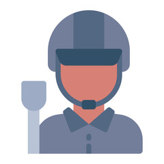 jockey icon riding a horse avatar equestrian sports