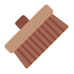 brush icon used for grooming and cleaning horses