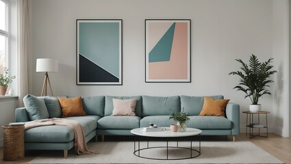 Minimalist Scandinavian Living Room