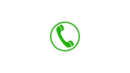 Call ring icon background, on white Screen. Phone call icon, handset icon illustration.