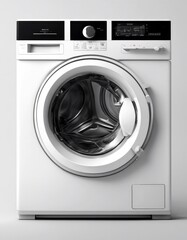 white machine png washing background olated laundry clean modern technology appliance housework equipment
