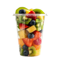 fruit in a glass generated Ai