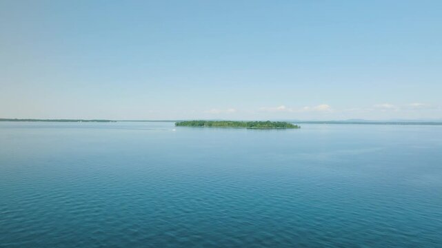 Island in Lake