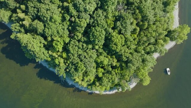 Island in a Lake