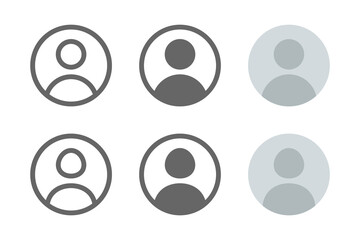 user profil icon vector collection, male and female avatar member icon © arpan dalimunthe