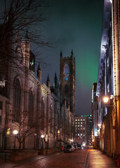 Fototapeta premium Old architecture - Montreal City