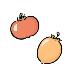 手描きのプチトマト