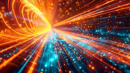 Fototapeta premium Abstract Background smoky blackhole dynamic