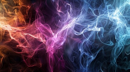 Obraz premium Abstract Background smoky blackhole dynamic