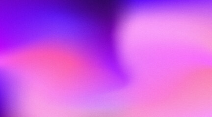 Abstract vibrant gradient background with noise effect in pink and purple colors for modern and trendy designs