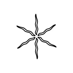 Asterisk Icon Vector 