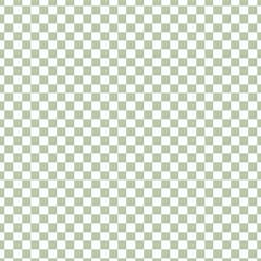 Pastel green checkerboard background
