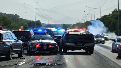 Traffic Accident on Roadway Generative AI