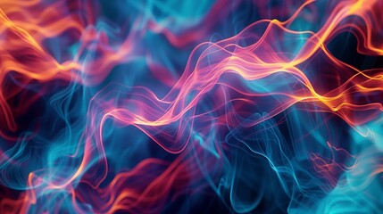 Obraz premium Abstract Background smoky blackhole dynamic