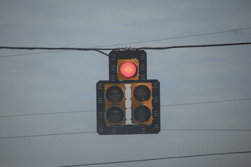 red traffic light