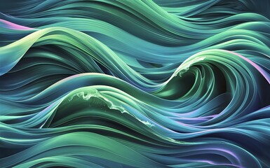 A visually striking, abstract artwork