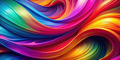 Fototapeta premium Abstract colorful background with vibrant hues and dynamic shapes, abstract, colorful, background, vibrant, hues, dynamic, shapes