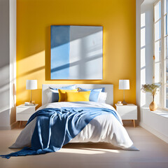 room with bed
