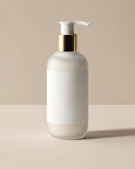 white cosmetic container