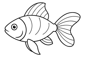 Climbing fish jumps icon vector vector art illustration