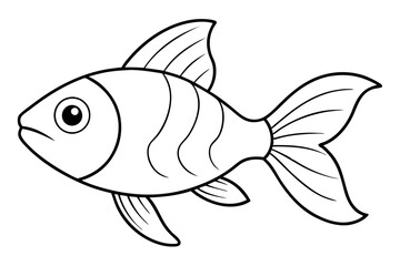 Climbing fish jumps icon vector vector art illustration