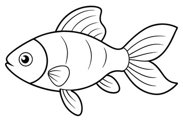 Climbing fish jumps icon vector vector art illustration