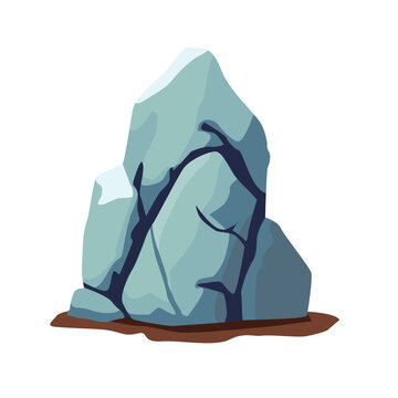 recommend clip art: Rock stone vector illustration design template elements, cartoon rock clip art image, stone clipart isolated, gambar batu alam
                    