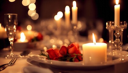 wine night light hotel romantic rose candle date goggles dinner love day setting