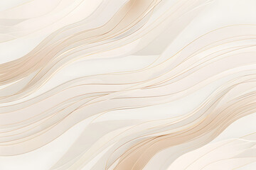 Obraz premium Abstract beige background with waves.