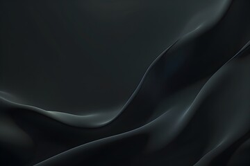 Fototapeta premium Elegant dark abstract background with smooth, flowing curves and subtle gradients.