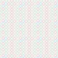 Geometric seamless pattern design