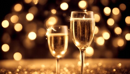 champagne goggles sparklers anniversary year festive celebration fireworks bottle party champaign new