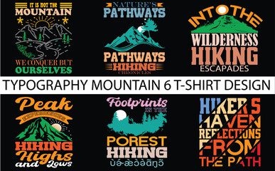 typography mountain 6 t-shirt design Desert Vibes t shirt print Design, women's , men's, girls boys, knit jersey screen summer winter print artwork