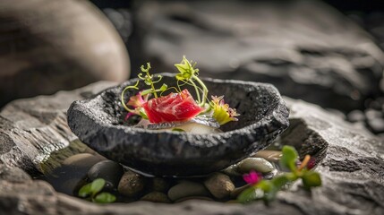 Experience a gastronomic journey with Hakarl, a traditional Icelandic dish made from fermented shark meat that boasts a strong scent and intense taste.