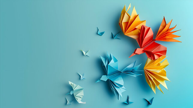 Brand Management: A Canadian brand consultant in Singapore, creating detailed brand management reports with dynamic origami art to emphasize brand values and market presence