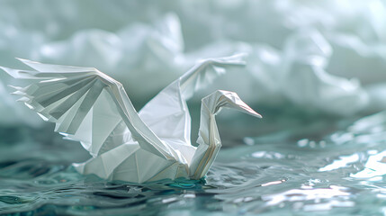 Brand Management: A Canadian brand consultant in Singapore, creating detailed brand management reports with dynamic origami art to emphasize brand values and market presence