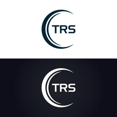 TRS logo. T R S design. White TRS letter. TRS, T R S letter logo design. T R S letter logo design in GOLD, GOLDEN LOGO, THREE, style. letter logo set in one artboard. T R S letter logo vector design.