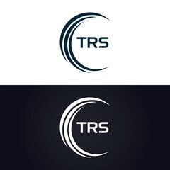 TRS logo. T R S design. White TRS letter. TRS, T R S letter logo design. T R S letter logo design in GOLD, GOLDEN LOGO, THREE, style. letter logo set in one artboard. T R S letter logo vector design.