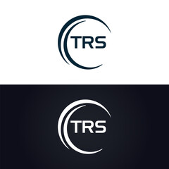 TRS logo. T R S design. White TRS letter. TRS, T R S letter logo design. T R S letter logo design in GOLD, GOLDEN LOGO, THREE, style. letter logo set in one artboard. T R S letter logo vector design.