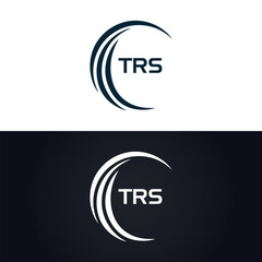 TRS logo. T R S design. White TRS letter. TRS, T R S letter logo design. T R S letter logo design in GOLD, GOLDEN LOGO, THREE, style. letter logo set in one artboard. T R S letter logo vector design.