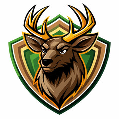  moose logo, bull logo, deer logo, elk