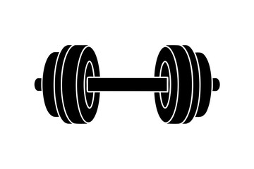 Fitness Logo icon vector art illustration 